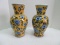 Pair - Exclusive Seymour Mann Imperial China Collection Fine Porcelain