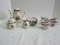 17 Pieces - Demitasse Iridescent Lustreware Porcelain Tea Set