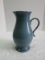 Todd English Collection Gourmet Tuscan Blue Antiqued Embossed Scalloped Pitcher