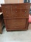 Mid-Century Modern Chest on Chest of Drawers
