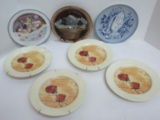 Lot - Decorative & Collectible Plates Praying Hands 7 5/8