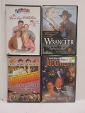 4 DVD's TV Classics Beverly Hillbillies, Bonanza, Wrangler & Judgement