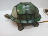 Tiffany Style Novelty Tortoise Accent Lamp