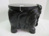 Trend Setting Design Black Elephant Figure Stool/Plant Stand
