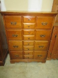 Maple 4 Drawer Chest of Drawers