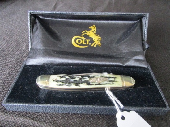 Colt 175th Anniversary Stockman Folding 4 Knife in Original Box