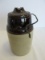 Pottery No.2 Storage Jar w/ Wire Lock Lid Pat. Mar. 1st 1892, April 16th 1901