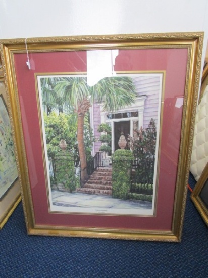 "Palmetto Doorway" by Jill Strickland Artist Signed Limited 17/1500 Print