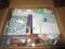 Misc. Crafts Lot - Stamps, Sticker Paper, Paper Trimmer, Scrap Pack, Etc.