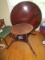 Mahogany Wooden Round Dining Table Top by Hickory Chair Co.