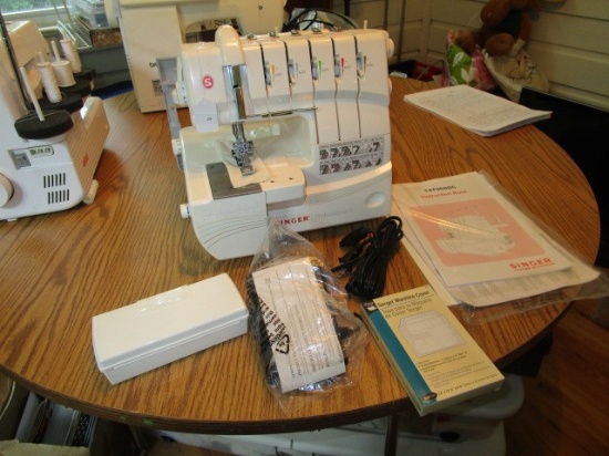 Professional 5 14T968DC Serger Singer Sewing Machine w/ 2-3-4-5 Thread Capability