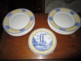 American Heritage Millennium Collection Ceramic Plates by Churchill