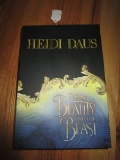 Heidi Daus Disney Beauty & The Beast Rose Ruby Rhinestone w/ Faux Pearl Necklace in Box