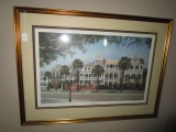 White Point II Limited 882/950 Edition Print Signed Cherrie Nuve in Gilted Wood Frame/Matt