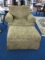 Kincaid Custom Upholstery Oversized Arm Chair w/ Matching Ottoman