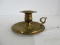 Brass Chamber Candle Stick w/ Drip Pan