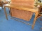Chinese Chippendale Style Mahogany Console/Sofa Table w/ Elaborate Fretwork