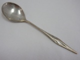 Wallace Sterling Dawn Mist Burnished Top/Side Handle Foliate Design Silverware+-35.5G