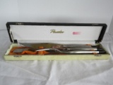 Mid-Century Modern Carving Set Paradise Design 2 Knives & Meat Fork in Box
