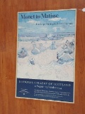 Monet to Matisse National Gallery of Scotland Framed Poster