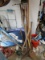 Tool Lot - Mallets, Pickaxe, Brush, Rake, Etc.