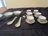 Chinese Design/Motif China Cups/Saucers/Bowls