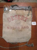 Desert Vintage Waterbag by Canvas Specialty Card Stopper Metal Trim