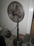 Tall Standing Chrome Fan 48