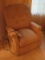 Pride Tan Upholstered Recliner/Lift Chair