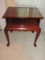 Bombay Co. Queen Anne Style Cherry Finish T.V. Table Stand w/ Slide Out