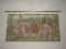 Tapestry Victorian Gathering on Terrace Landscape Mountains/Water Background
