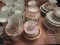 Lot - Cups/Saucer Sets ?& Odd Cups/Saucers Bethany, Royal Sutherland