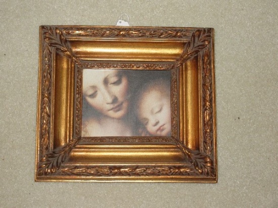 Titled "The Child Asleep" Imported by Bombay Co.