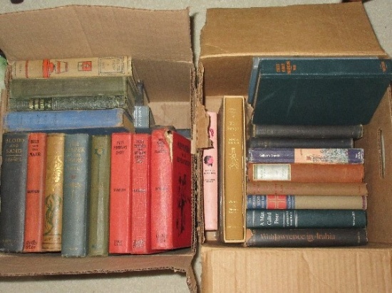 2 Boxes Misc. Children's Books & Other Gulliver's Travels Sears Juvenile Classics