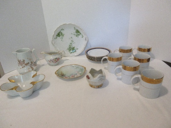 Lot - Misc. Porcelain China Studio Ten Monaco Pattern 6 7/8" Plates