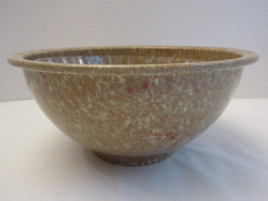 Texasware Malmac Melamine Footed Bowl Confetti Speckled Splatter Pattern