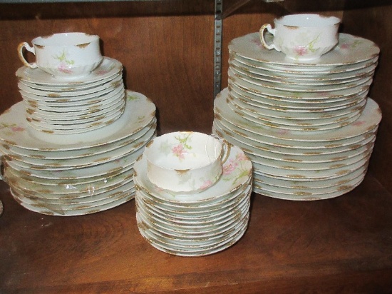 Limoges 66 Pieces - Elegant Theodore Haviland China Dinnerware