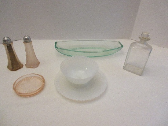 Lot - Macbeth-Evans White Depression Glass Petalware Pattern Low Sherbet