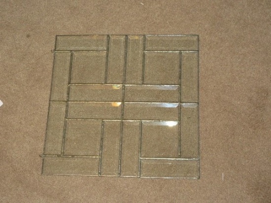 Beveled Lead Glass Suncatcher