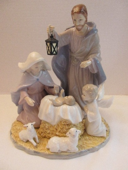 Always & Forever Collectible Porcelain Nativity Décor Statuette w/ Box