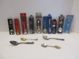 Lot - Souvenir Spoons Canada, Hershey's, Colonial, Etc.