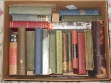 Lot - Vintage Books Poetical Works Lord Byron, Wives of England © 1843, Pilgrims Progress, Etc.
