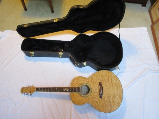 Scarce Rare Ibanez Acoustic 6 String Guitar w/ $150 Case