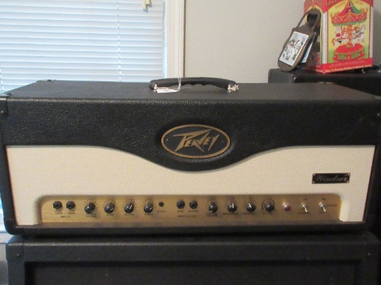 Peavey Windsor 100 Watt All Tube Amp Louder Then Marshall 100 Watt Amp