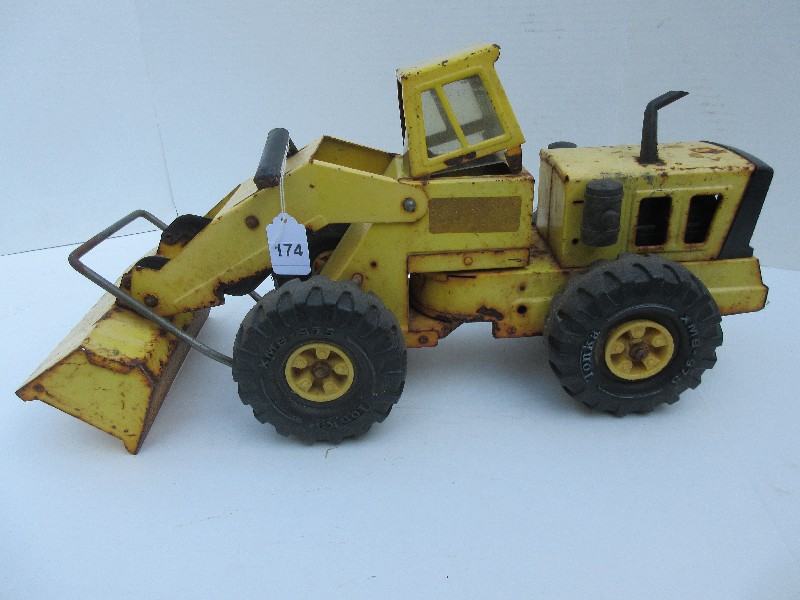 Tonka Vintage Metal Yellow Dump Truck Front End Proxibid
