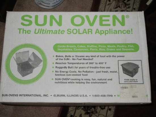 Sun Oven The Ultimate Solar Appliance
