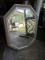 Large Wall Mounted Mirror in Ornate Twist/Leaf Motif Gilted Frame/Matt