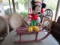 Festive Mickey Mouse on Sleigh Electronic Garden/X-Mas Décor