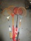4 Wooden Badminton Rackets Various Brands, Challenger, Yabane, Etc.