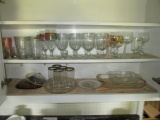 Cabinet Lot - Misc. Cups/Wine Glasses, Tumbler Glasses, Etc.